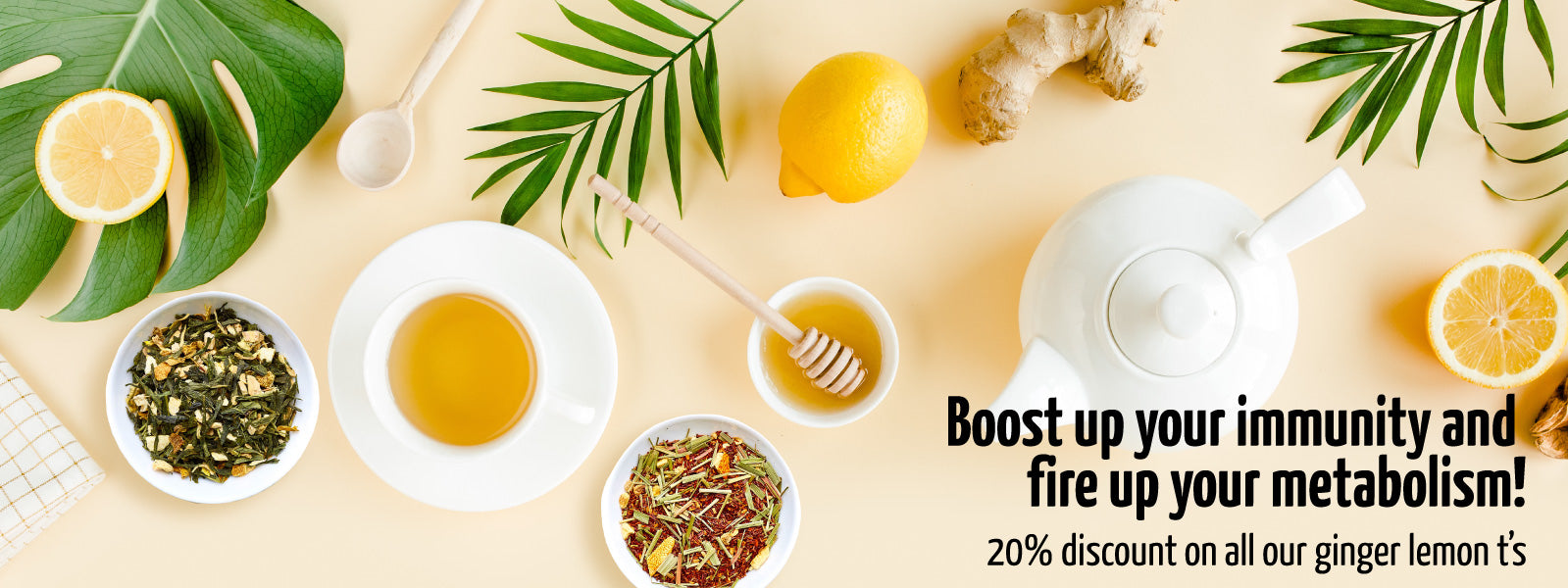 Ginger Lemon Teas
