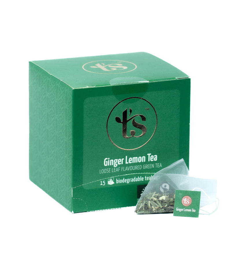 Ginger Lemon Tea bag Organic 15 pack