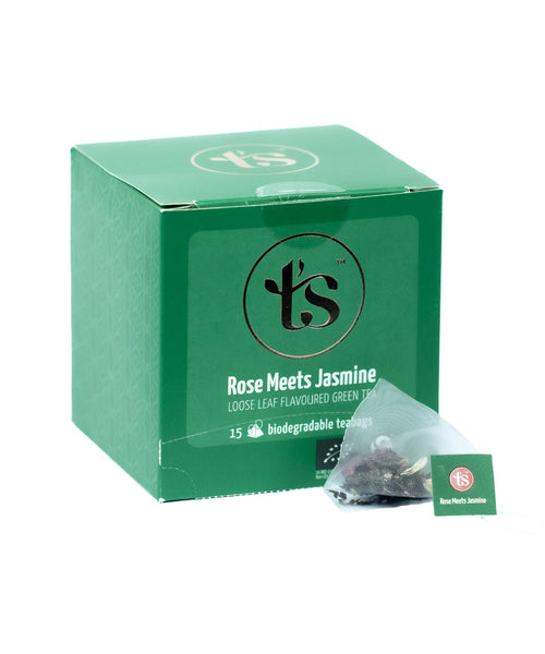 Rose Meets Jasmine Tea bag Organic 15 pack